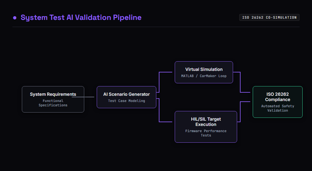 System Test AI architecture diagram